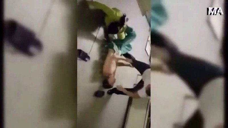 Чудовищное избиение врача в подмосковной больнице 