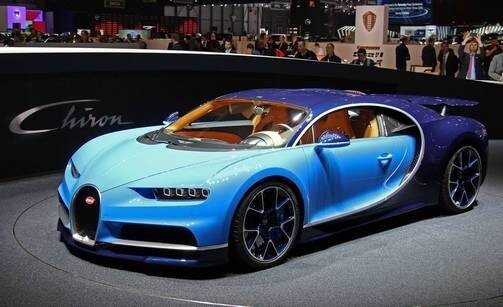 3. Bugatti Chiron 420 км/ч