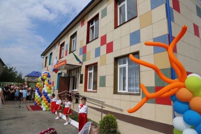Сегодня в Дагестане открыли детский сад и школу 