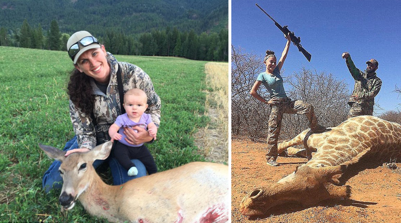 Девушки-охотницы хвастаются убитой дичью в Instagram