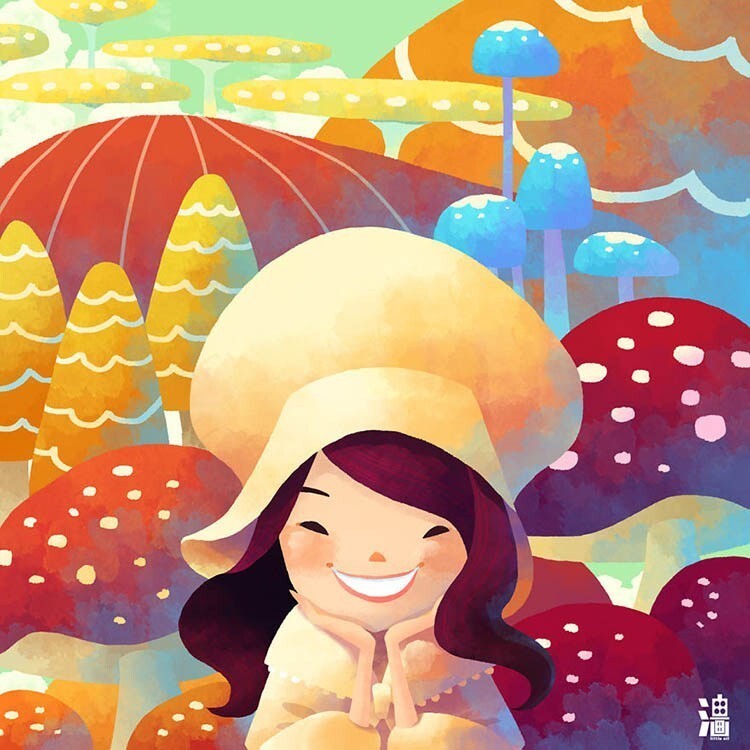 Душевные иллюстрации тайваньского художника заставят вас ощутить необычное тепло внутри себя