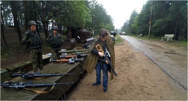 Танки, гранатометы и винтовки под Петербургом 