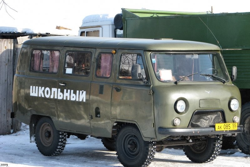 Школьные автобусы из Омской области