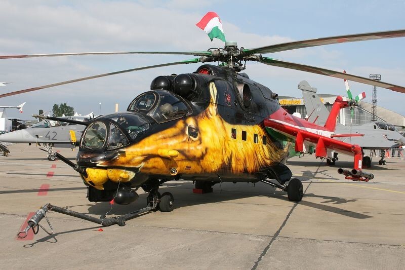 Ми-24 ВВС Венгрии "Настоящий орел! "