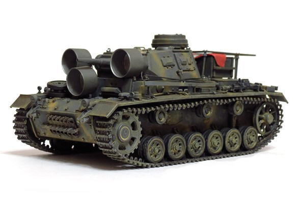 Panzerbefehlswagen Ausf H(Sd Kfz 266-268) с  установкой резонаторов Гельмгольца