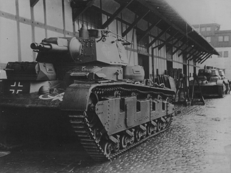 Немецкий средний танк NEUBAU-FAHRZEUG NbFz  RHEINMETALL