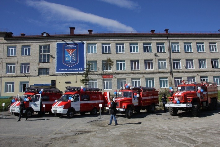 28. Магаданская область получила новые пожарные машины