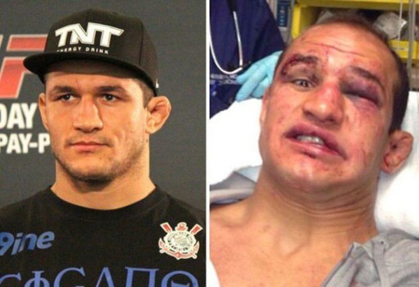 Бойцы UFC, фото лиц до и после боя