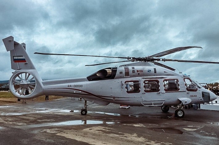 6. Официально представлен первый летный прототип вертолета Ка-62 