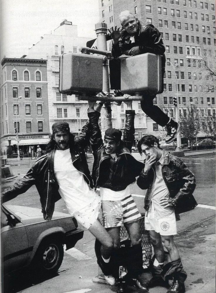  The Red Hot Chili Peppers, Нью-Йорк, 1980-е  