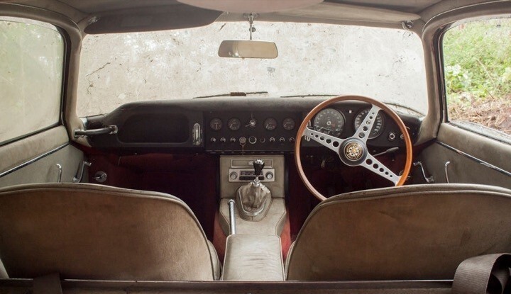 Клад в старом гараже: 1964 Jaguar E-Type