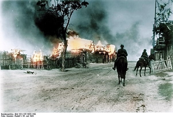 Немецкая кавалерия на востоке 