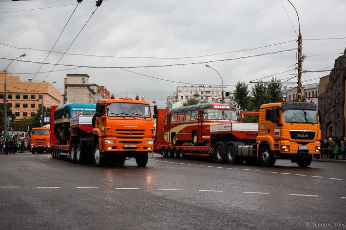 Первый московский парад городской техники