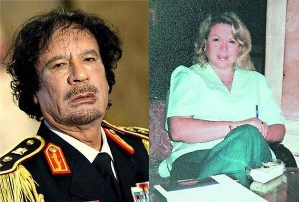Галина Колотницкая и Муаммар Каддафи