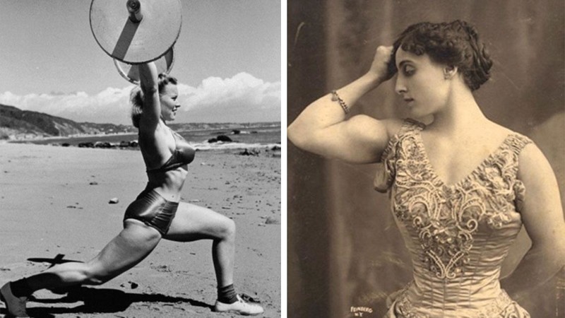 Как выглядели первые женщины-бодибилдеры начала XX века