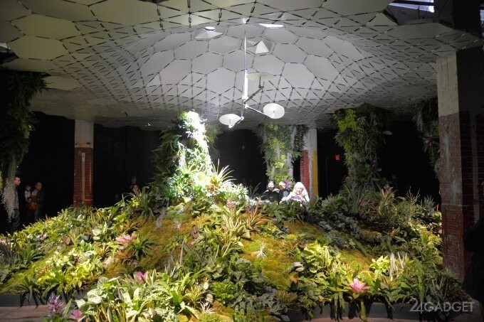 Lowline — подземный парк, освещаемый зеркалами 