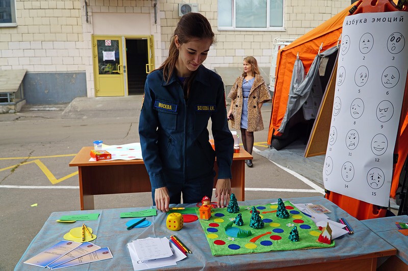 Показательное пожарно-тактическое учение МЧС России в день города