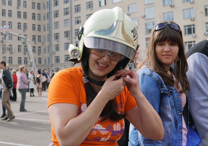 Показательное пожарно-тактическое учение МЧС России в день города