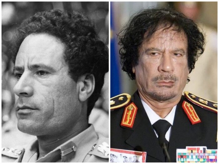 Муаммар Каддафи. Братский вождь и руководитель революции в Ливии, управлявшей ей до самой смерти. Фото: 1979 - 2011 годы.