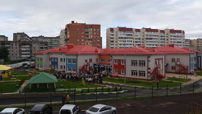 2. Новый детский сад на 300 мест открылся в Курской области