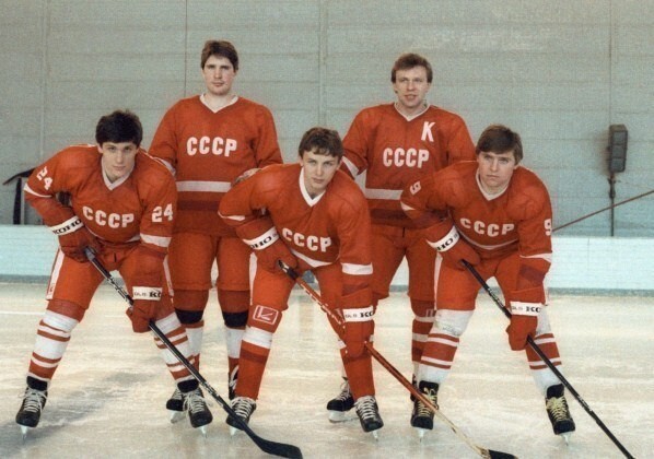 Первая пятерка сборной СССР 