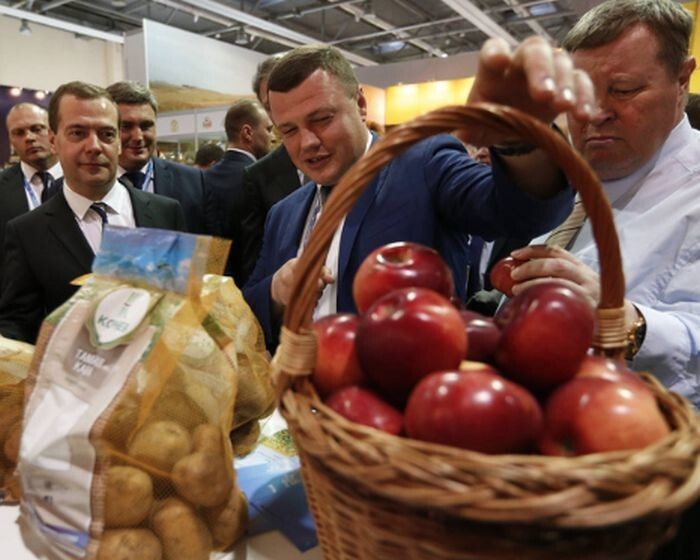 Яблочки. I Всероссийский форум продовольственной безопасности. 2015 год. 