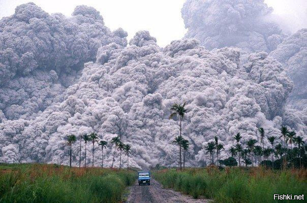 Извержения вулкана, Пиннатубо на Филиппинах 17 июня 1991 года