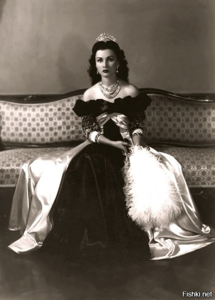 Королева Ирана и Египта Фавзия Фуад