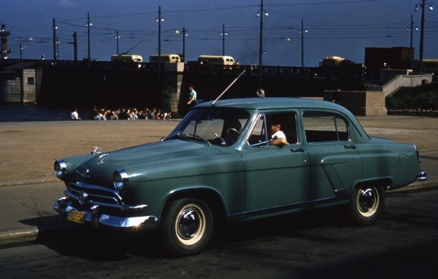 Новейший советский автомобиль М21, 1957 год: