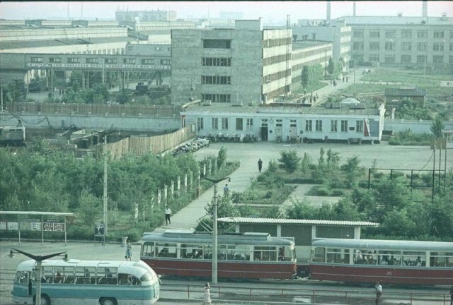 Город Волжский, Волжский шинный завод, 1966 год: