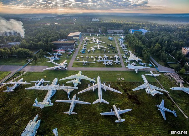 Центральный музей Военно-воздушных сил РФ в подмосковном Монино