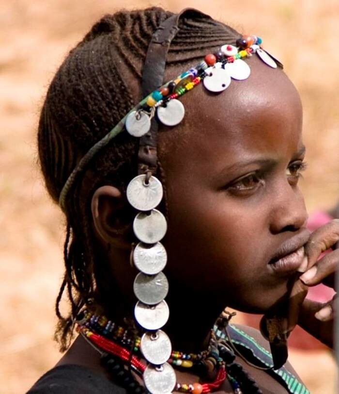 Сенегальская девочка. 