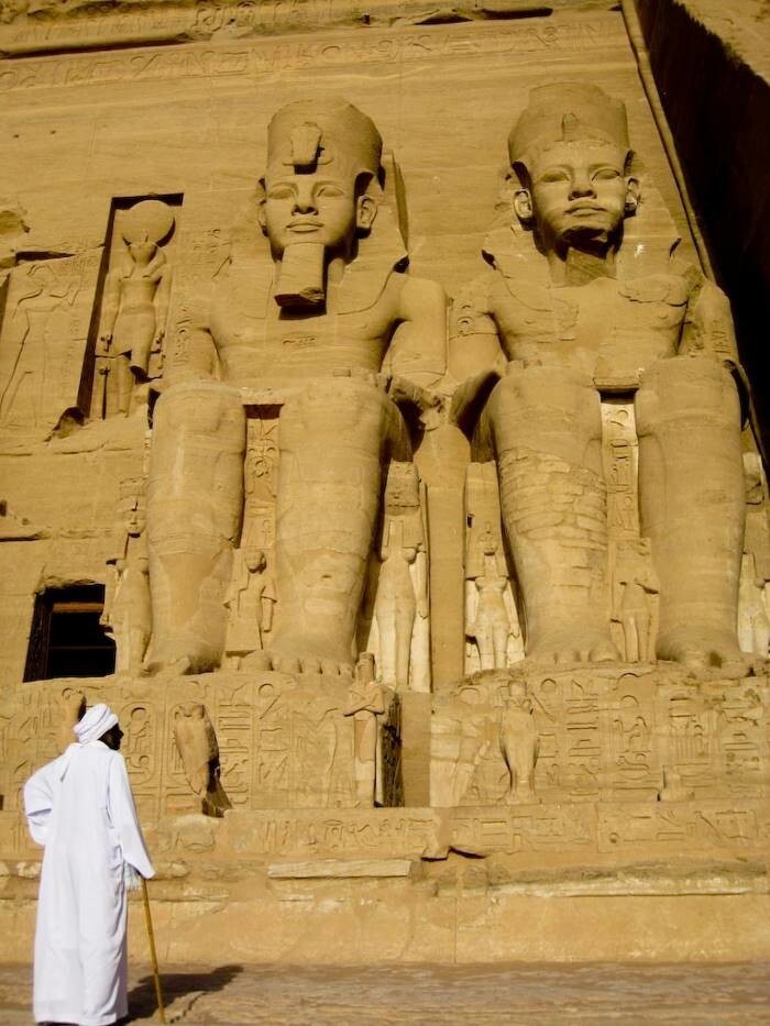 Египет, последняя страна в Африке.