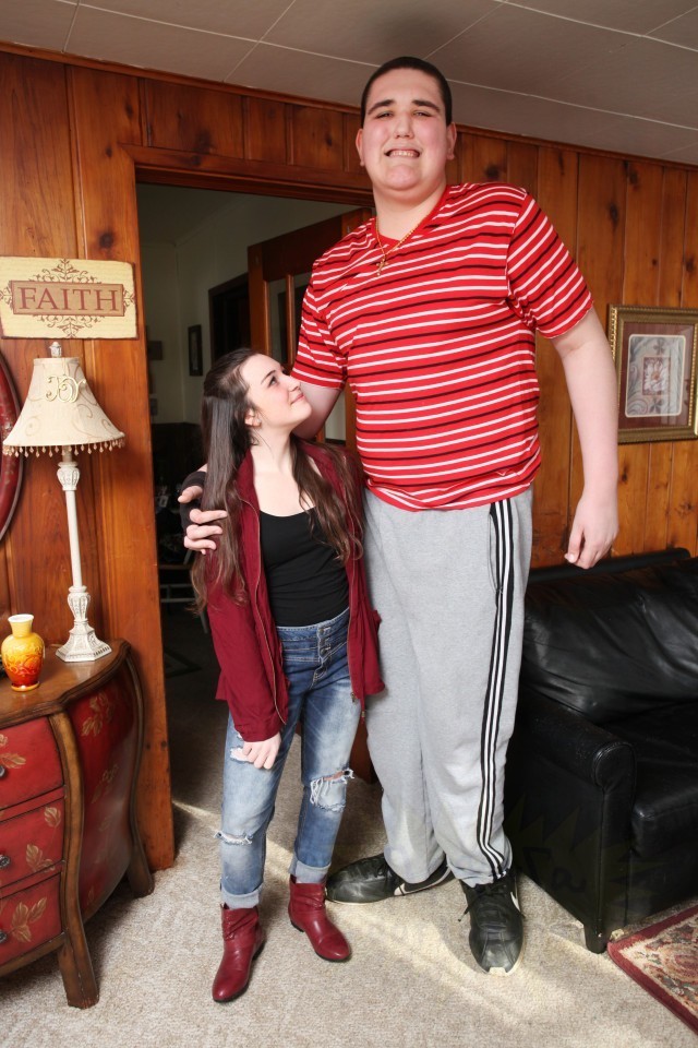Самый высокий подросток в мире
