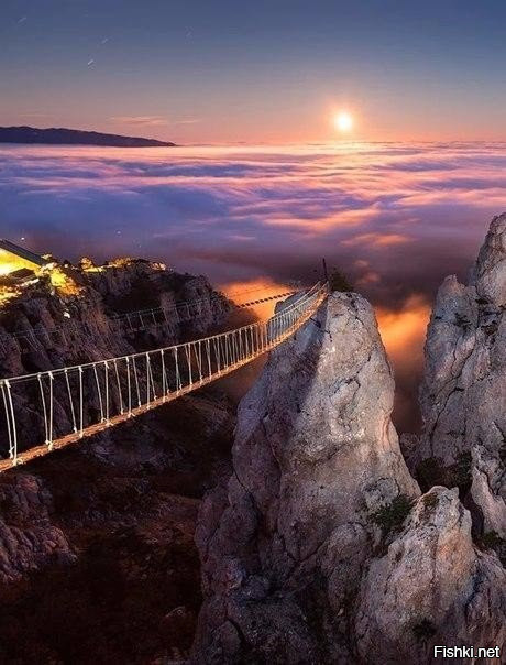 Мост в небо, Ай-Петри, Крым