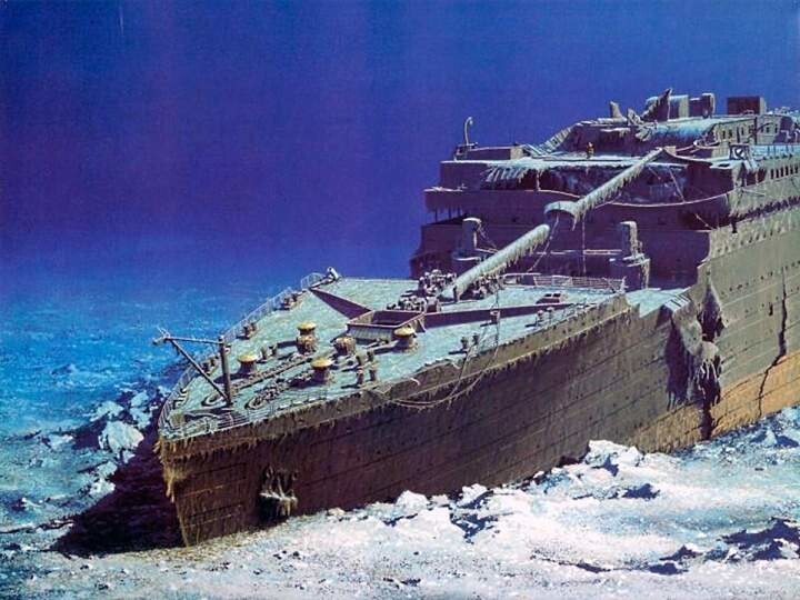 «Титаник», Северная Атлантика.