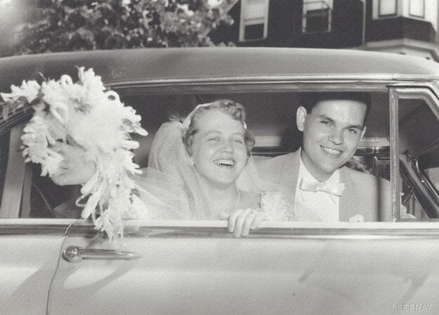 27 старых свадебных фото — история в одной фотографии