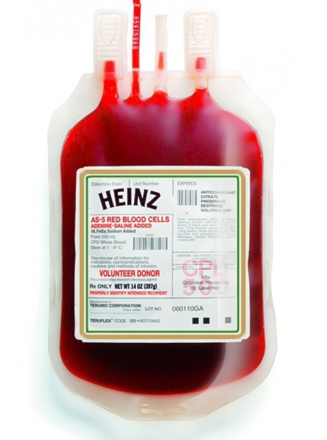 Кровь «Heinz»