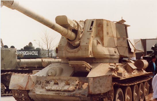Не самый известный танк Т-34 122