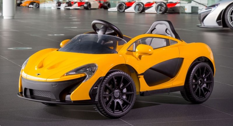 McLaren выпустил мини-суперкар для детей