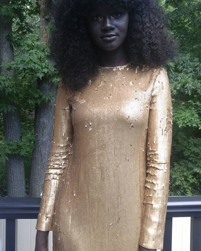 Самая темнокожая в мире "девушка с обложки" 