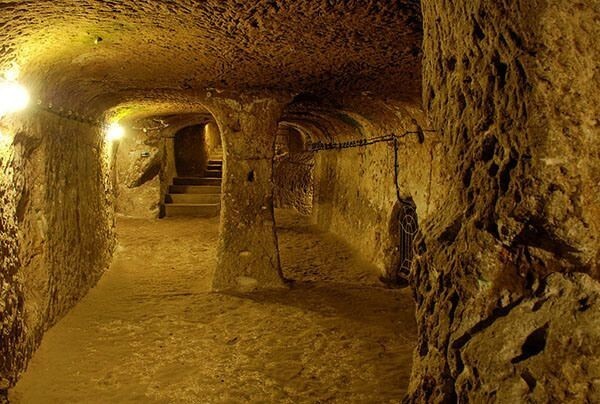Древний подземный город
