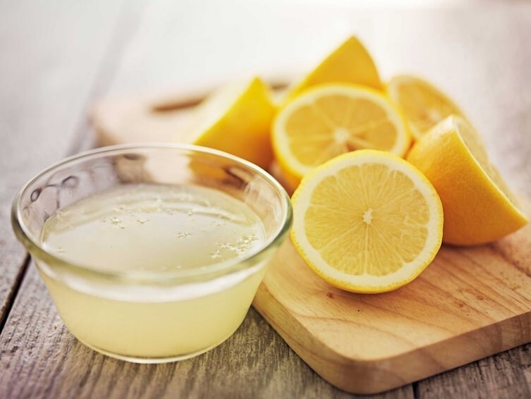 Лимонный сок сужает поры
