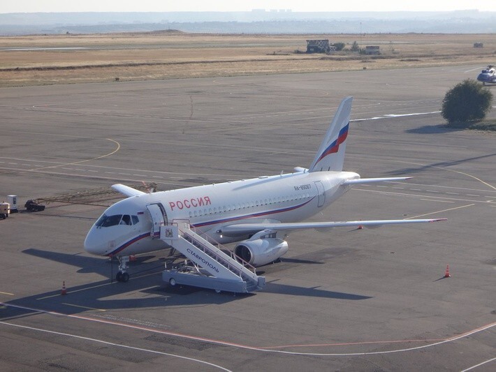 20. Самолет SSJ 100 сертифицировали в Египте