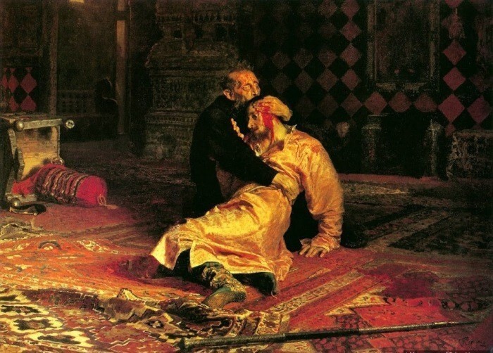 «Иван Грозный и сын его Иван 16 ноября 1581 года»  