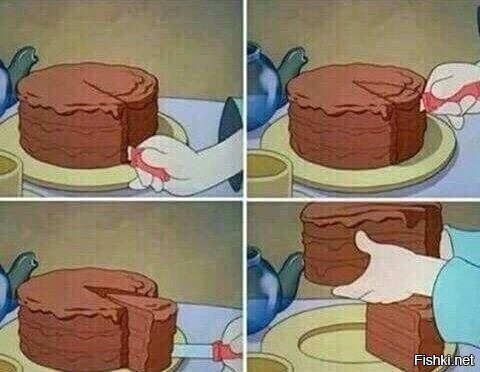 Инструкция: "как правильно есть торт"