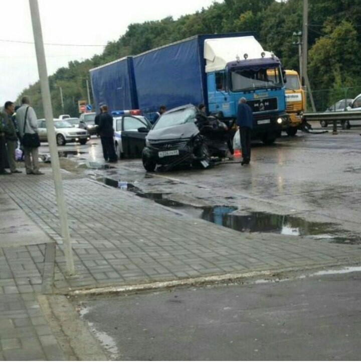 Авария дня. В ДТП с КамаАЗом погибла женщина