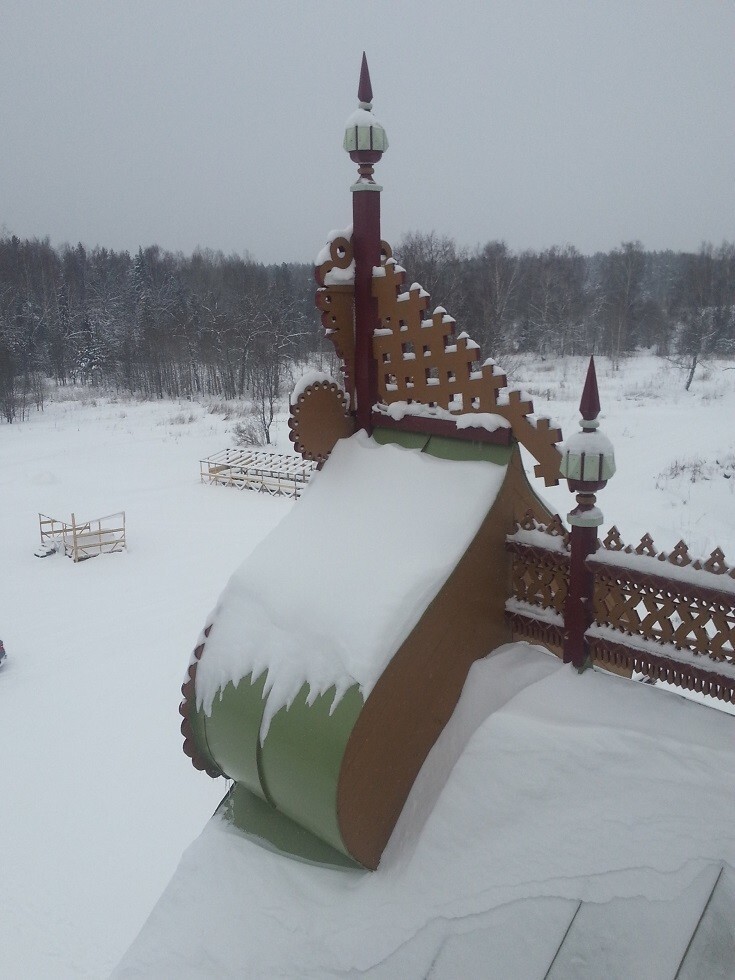 Лесной терем - памятник деревянного зодчества русской архитектуры XIX века