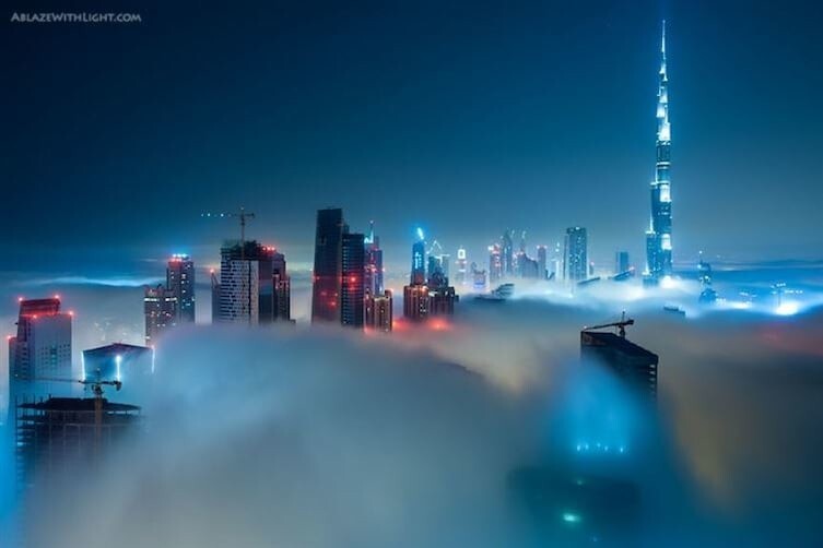 Лес шпилей над облаками: Дубай - столица небоскребов!