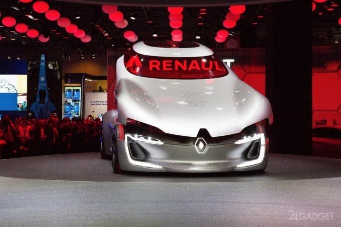 Trezor — электрокар Renault с вызывающим дизайном